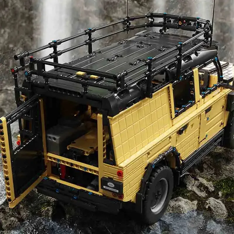 Tech MOC Motorized Off Road Rock Glgan Bricks Toy