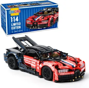Technic Car Building Set for Adults - Collectible Model Car Building Kit for Boys -1:14 MOC Raceing Car Model Gift for Boys & Girls Age 8-14