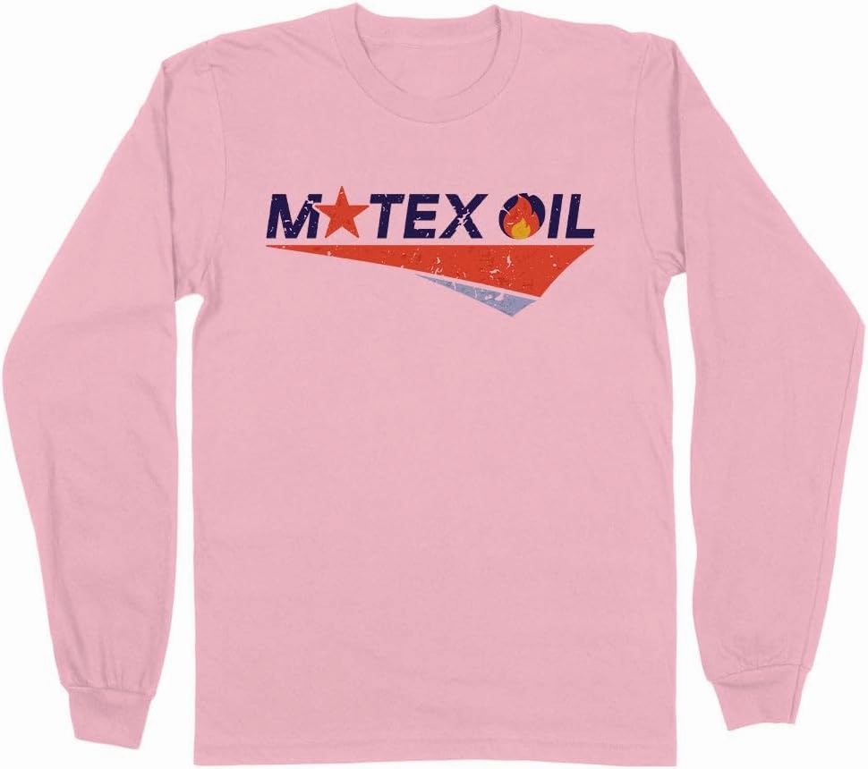 TeesAndTankYou Motex Oil Logo Long Sleeve Shirt Unisex