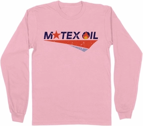 TeesAndTankYou Motex Oil Logo Long Sleeve Shirt Unisex