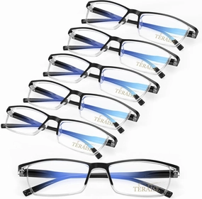 TERAISE Fashion Anti-blue light Reading Glasses Men Women Computer Reader