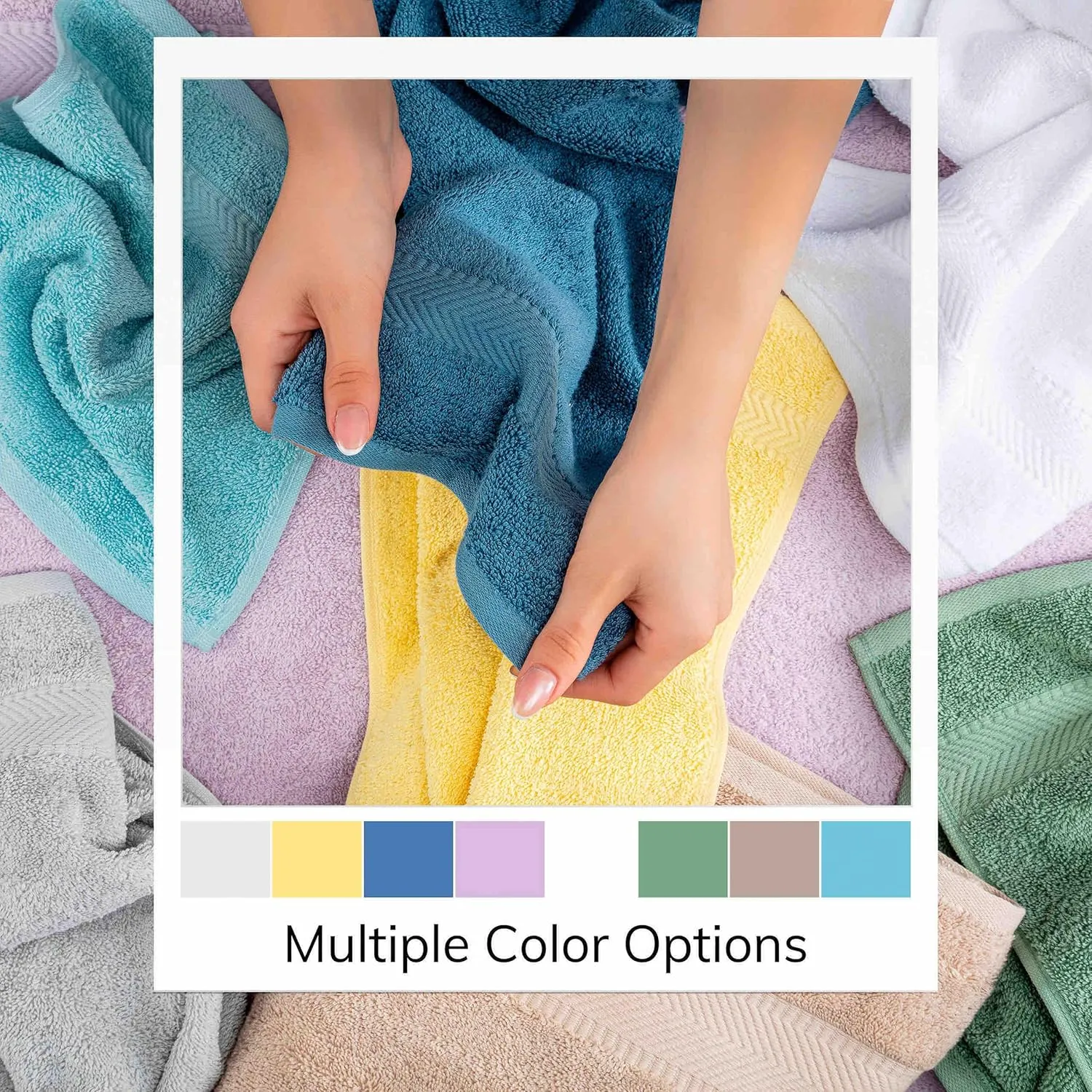 TEXTILOM 100% Turkish Cotton Oversized Luxury Bath Sheets, Jumbo & Extra Large Bath Towels Sheet for Bathroom and Shower with Maximum Softness & Absorbent (40 x 80 inches)- Navy