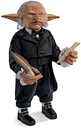 The Ashton-Drake Galleries Warner Brother's Harry Potter Gringotts Bank Head Goblin Portrait Figure, 16.5 Inches Tall, Collector's Edition by Ina Volprich