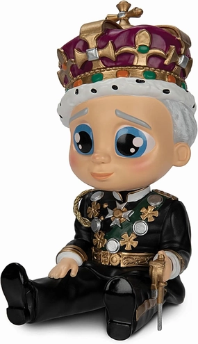 The Ashton-Drake Galleries Whimsical House of Windsor Tots Figure Collection (King Charles)