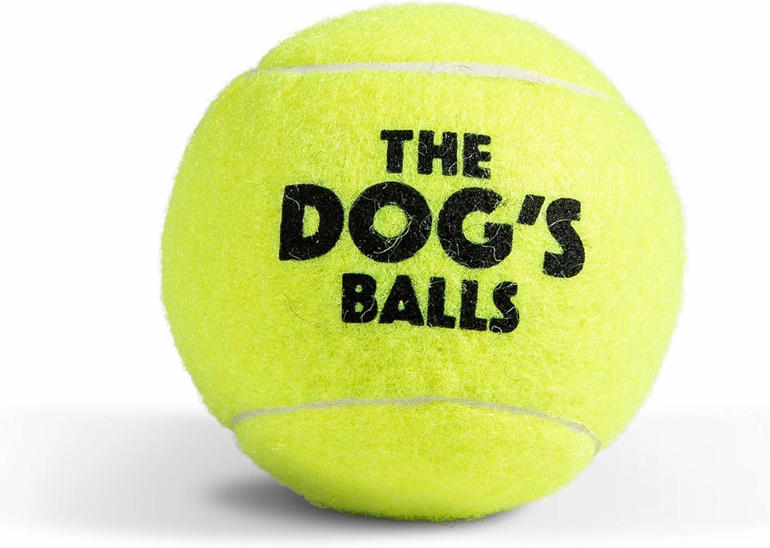 The Dog's Balls, Dog Tennis Balls, 12-Pack Yellow, 2.5 Inches Diameter Dog Toy, Strong Dog & Puppy Ball for Training, Play, Exercise & Fetch