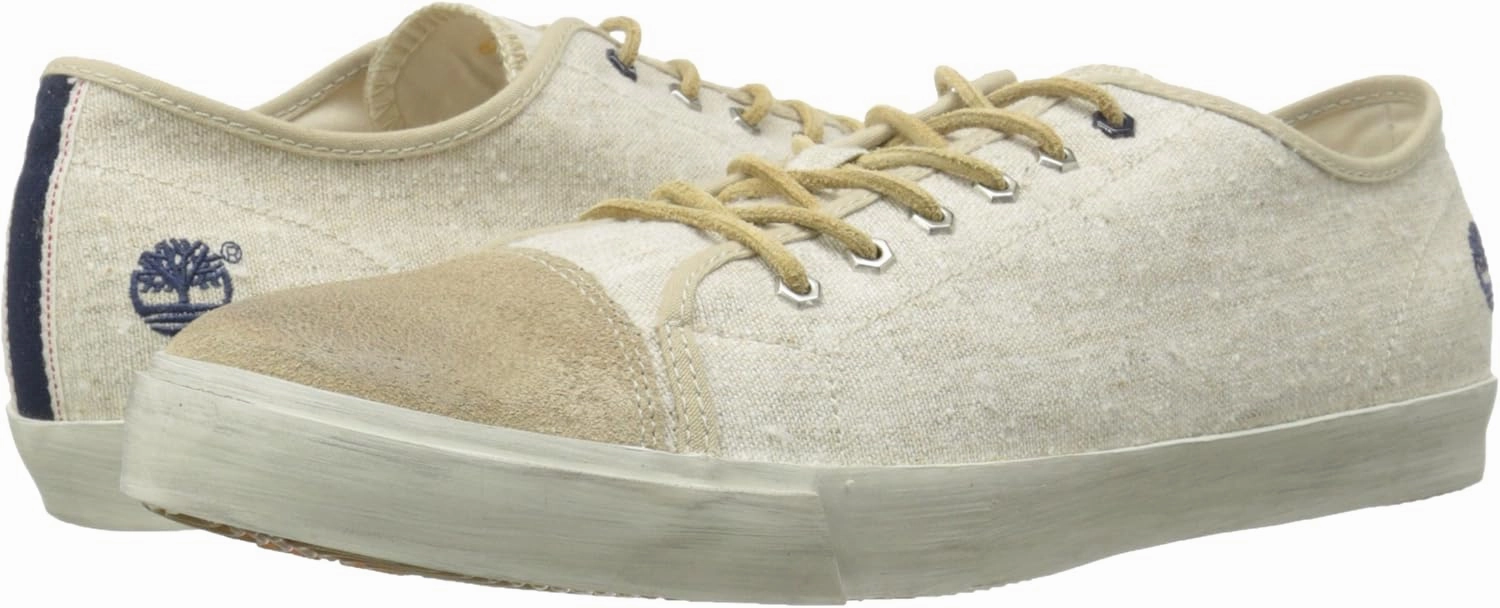 Timberland Mens Ek Glastenbury Cnvs Lthr Ox