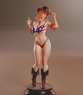 Tina Armstrong 25cm Figure/Statue, SLA/Pla Printed,Painted,Action Figure,colletible