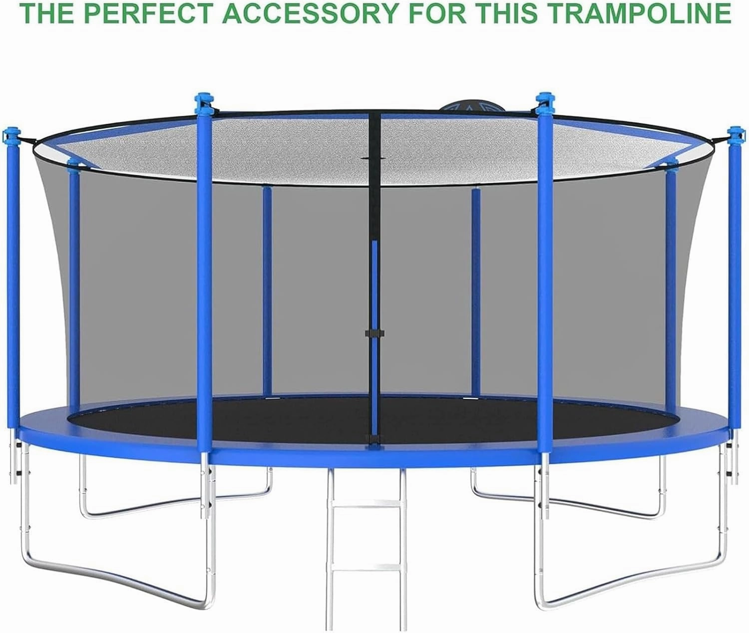 Trampoline Shade Cover, Trampoline Sun Shade Cover, Foldable Trampoline, Sun Protection, Anti-Uv Trampolines Canopy, Easy to Install, 6ft,8ft,10ft,12ft,14ft,16ft, Trampolines Accessories,10ft~8