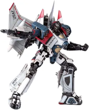 Transformers Blitzwing Figure Model Kit – Phantom II Fighter Easy to Assemble 3D Articulated Action Figure Pre Painted Collectible Series Toys Hobby 08101