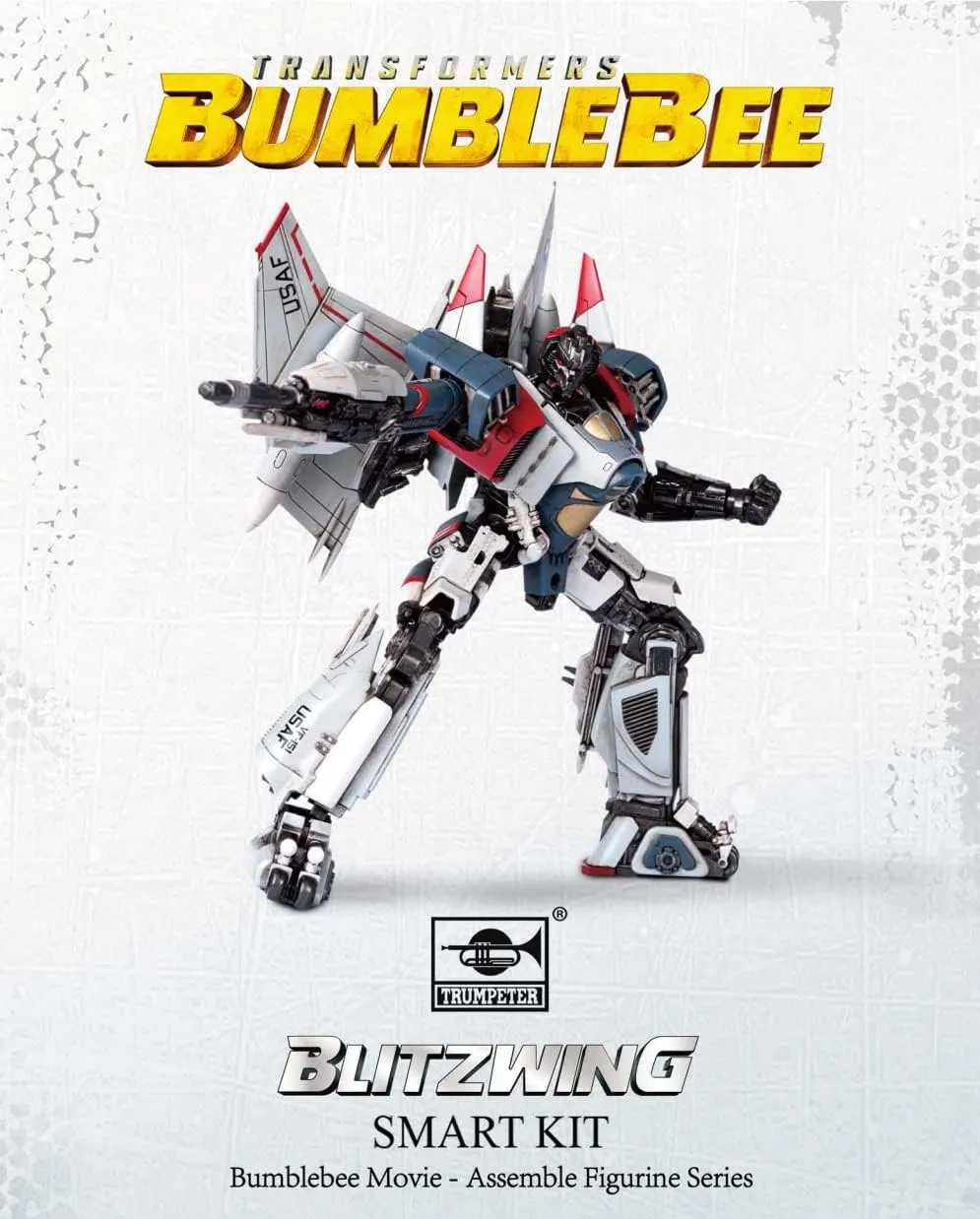 Transformers Blitzwing Figure Model Kit – Phantom II Fighter Easy to Assemble 3D Articulated Action Figure Pre Painted Collectible Series Toys Hobby 08101