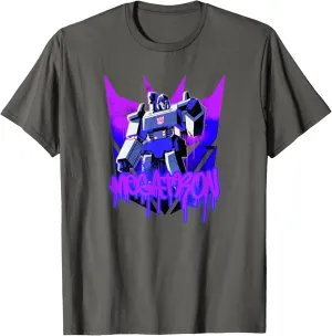 Transformers Megatron Graffiti Painted Wall Portrait T-Shirt