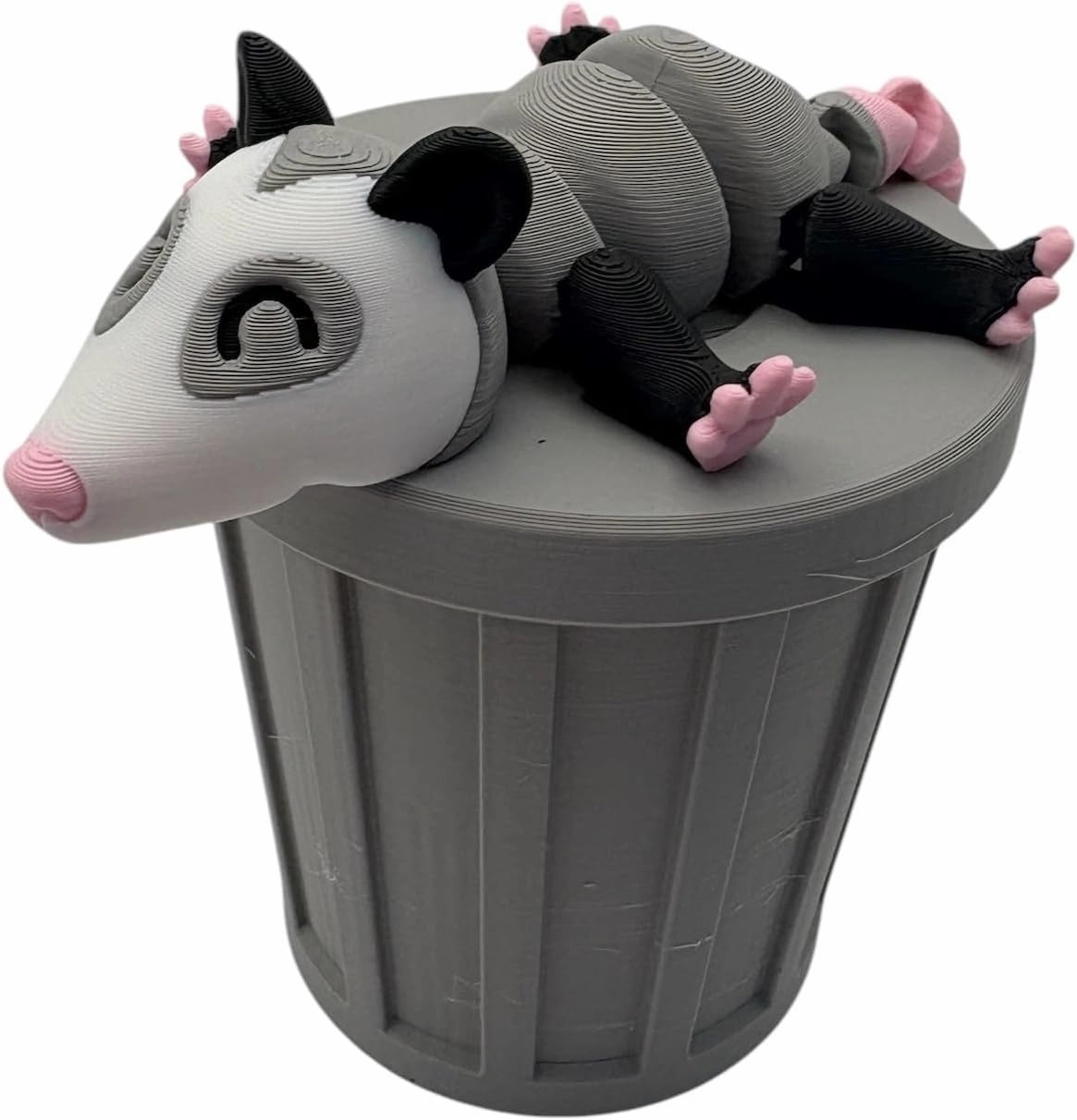 Trash Animals Articulating Opossum Fidget Large Bundle, Fun and Interactive, and Unique Decor!
