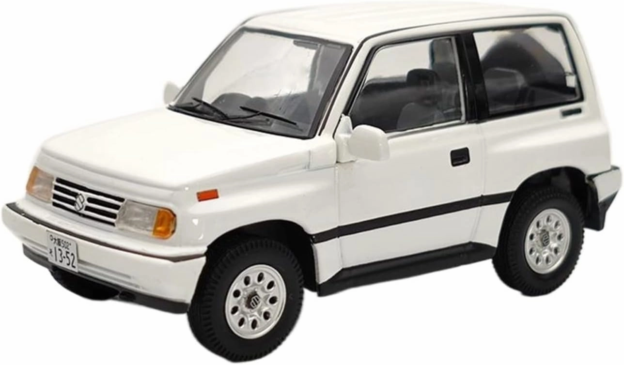 Treasureable Alloy Vehicle Model 1 43 for Suzuki Escudo 1992 White PRD327 Die-Casting Car Model Adult Collection Gift Toy Commemorative Crafts Festive Deluxe Gift