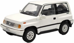 Treasureable Alloy Vehicle Model 1 43 for Suzuki Escudo 1992 White PRD327 Die-Casting Car Model Adult Collection Gift Toy Commemorative Crafts Festive Deluxe Gift