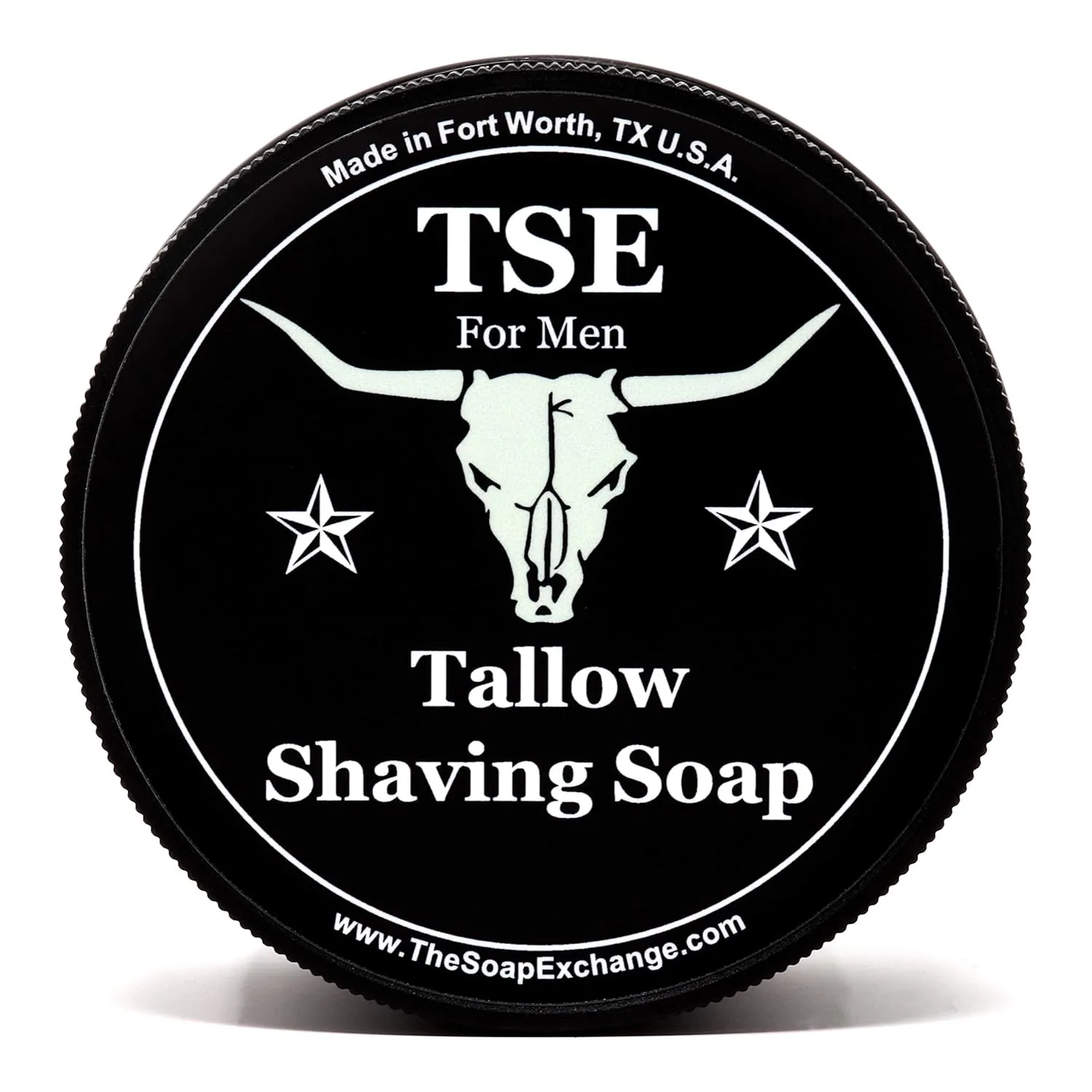 TSE for Men Nag Champa Shaving Soap with Tallow and Shea Butter. Natural Ingredients for Rich Lather and a Smooth Comfortable Shave. Artisan 4.5 oz Semi-Soft Italian Style. Made in the USA.