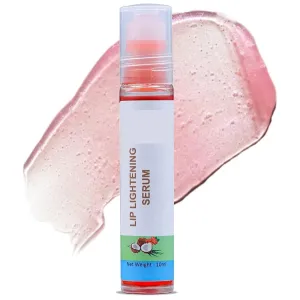 Tubees Lip Lightening Lip Serum Roll On For Visibly Plumps The Dry and Dark LipsTo,PinkGlossy and Shiny, Enriched With Vitamin E, Orange Oil and Fragrance 10ml