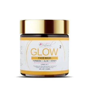 Turmeric Clay Mask, Brightening Clay Face Mask, Face Masks Skincare for Dark Spots & Uneven Skin Tone, Skin Care Mask with Vitamin C & Essential Oils (4oz)