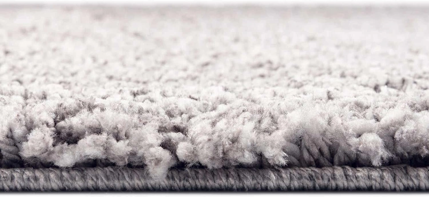 Unique Loom Jill Zarin Shaggy Chic Collection Area Rug - Shaggy (2' 7'' x 10' Runner, Pepper Gray)
