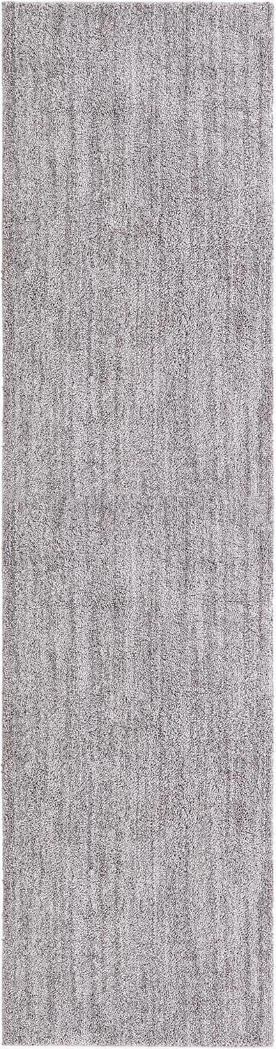Unique Loom Jill Zarin Shaggy Chic Collection Area Rug - Shaggy (2' 7'' x 10' Runner, Pepper Gray)