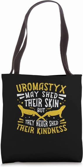 Uromastyx Shed Their Skin Funny Dabb Lizard Tote Bag