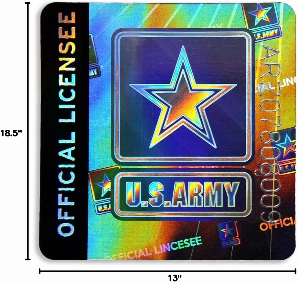 US Army Veteran Burlap Garden Flag - Pack Armed Forces Rangers United State American Military Retire Official USA Applique - House Decoration Banner Small Yard Gift Double-Sided Made in 13 X 18.5