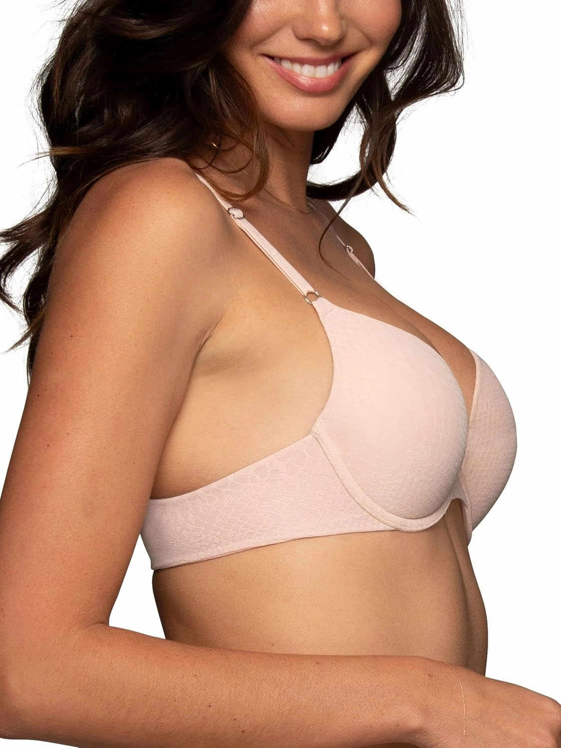Vanity Fair Women's Ego Boost Push Up Bra, Adds Up to One Full Cup Size, Underwire Push Up Bras for Women