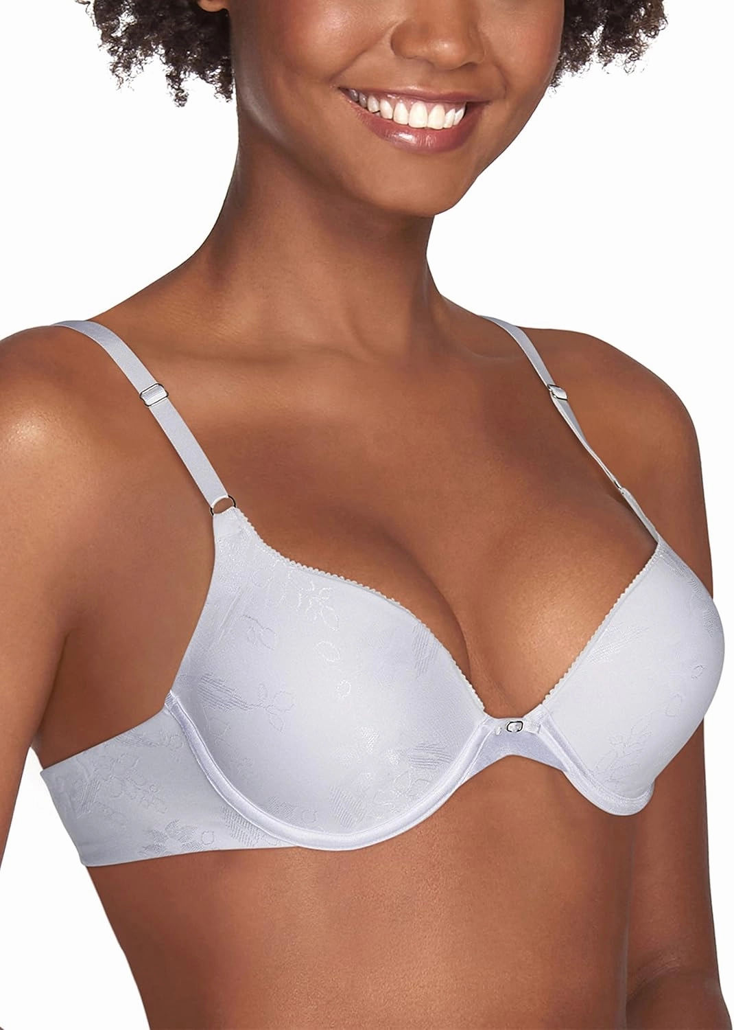 Vanity Fair Women's Ego Boost Push Up Bra, Adds Up to One Full Cup Size, Underwire Push Up Bras for Women
