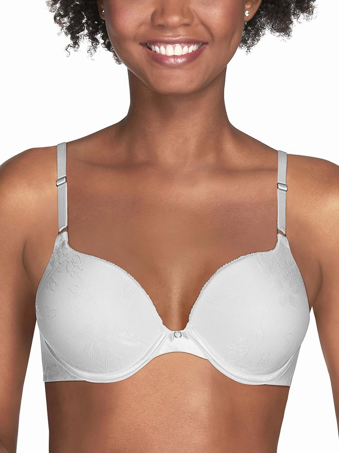 Vanity Fair Women's Ego Boost Push Up Bra, Adds Up to One Full Cup Size, Underwire Push Up Bras for Women