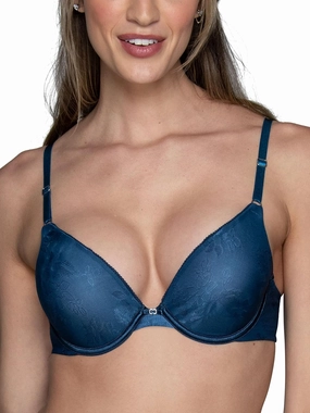 Vanity Fair Women's Ego Boost Push Up Bra, Adds Up to One Full Cup Size, Underwire Push Up Bras for Women
