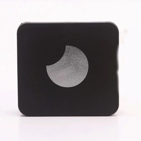 Vanity Mirror Mini Square Makeup Mirror Portable Double-Sided Cosmetic Mirror Folding Pocket Compact Mirror Travel Accessories (Color : Gray) (Grey)