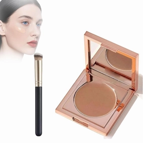 Viralvera Colored Clay Undereye Corrector, Careoast Colored Clay Undereye Corrector, Under Eye Corrector For Dark Circles With Brush, Under Eye Concealer Long Lasting Coverage (Natural)