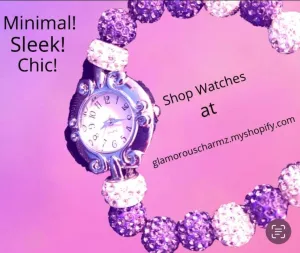 Watch and matching bracelet