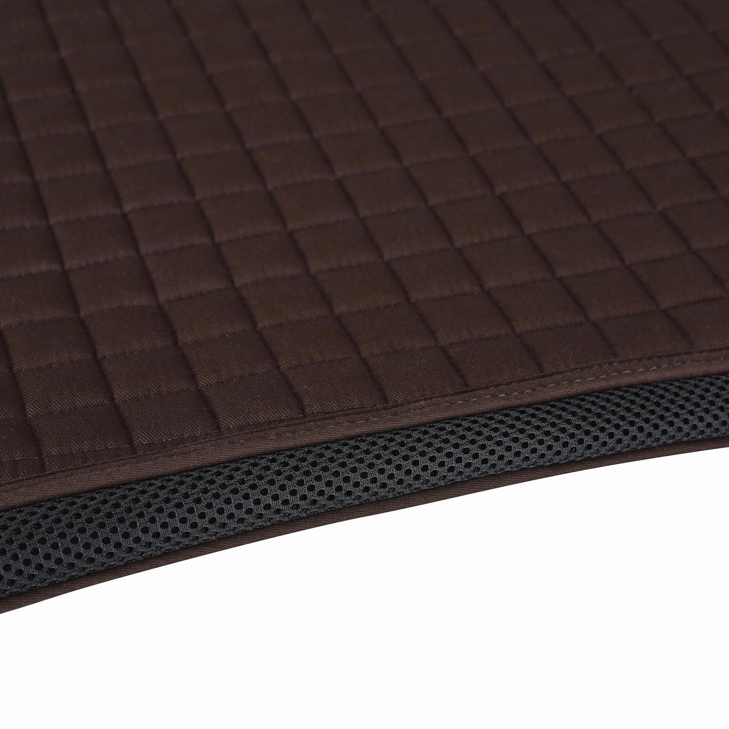 WeatherBeeta Prime Air-Tec Jump Shaped Saddle Pad, Chocolate, Large