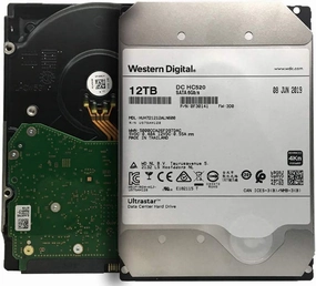 Western Digital Ultrastar DC HC520 HUH721212ALN600 12TB 7200RPM 256MB Cache SATA 6.0Gb/s 3.5" Enterprise Hard Drive (Renewed)