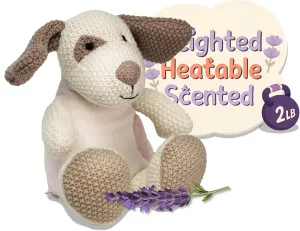 WILD BABY Weighted Stuffed Animals - Microwavable Plush Toy with Calming Lavender - Soft, Cuddly, Heatable Plush for Comfort & Warmth - Gift Ready Cuddles for Kids, Adults & Toddlers (Boys & Girls)