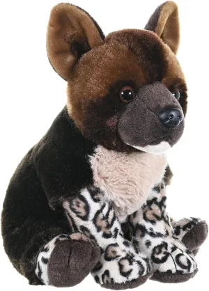 Wild Republic African Wild Dog, Cuddlekins, Stuffed Animal, 12 inches, Gift for Kids, Plush Toy, Fill is Spun Recycled Water Bottles (23435)