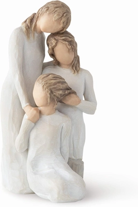 Willow Tree Our Healing Touch, The Comfort of just Being Together, Celebrates Sisters, and Friendships Among Women, Mothers and Daughters, Sculpted Hand-Painted Figure