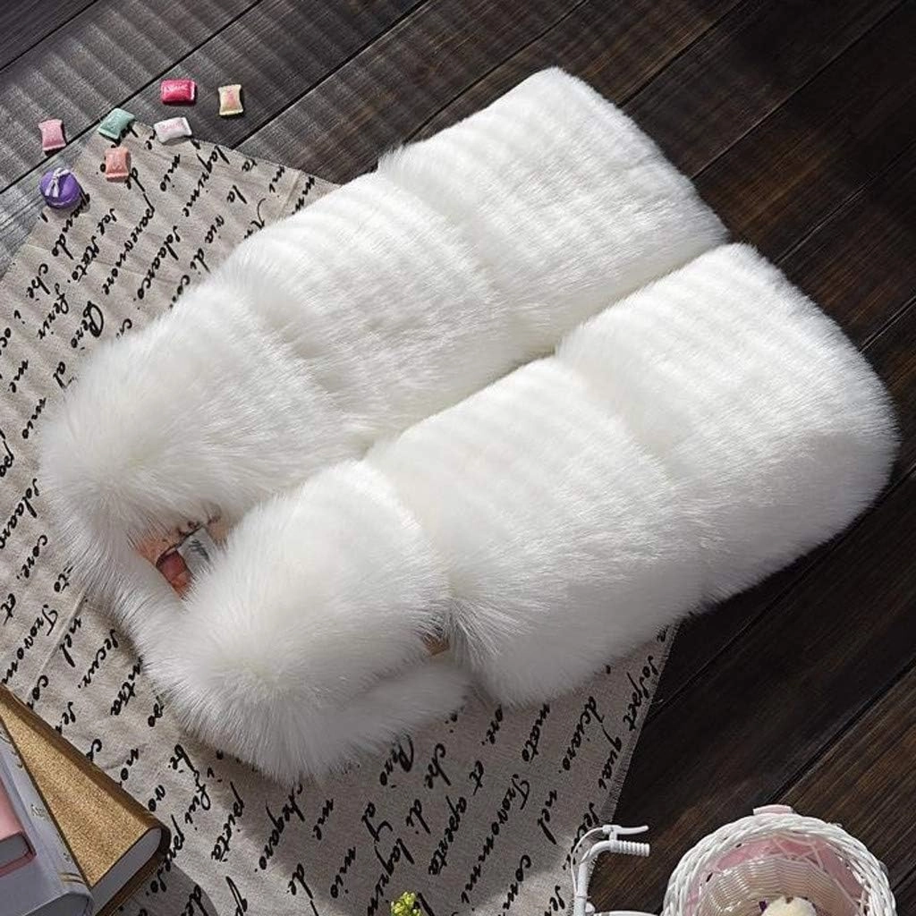 Winter Coats for Toddler Baby Girls Faux Fur Vest Winter Warm Coat Jacket Cute Thick Furry Kids Vest Dress Coat