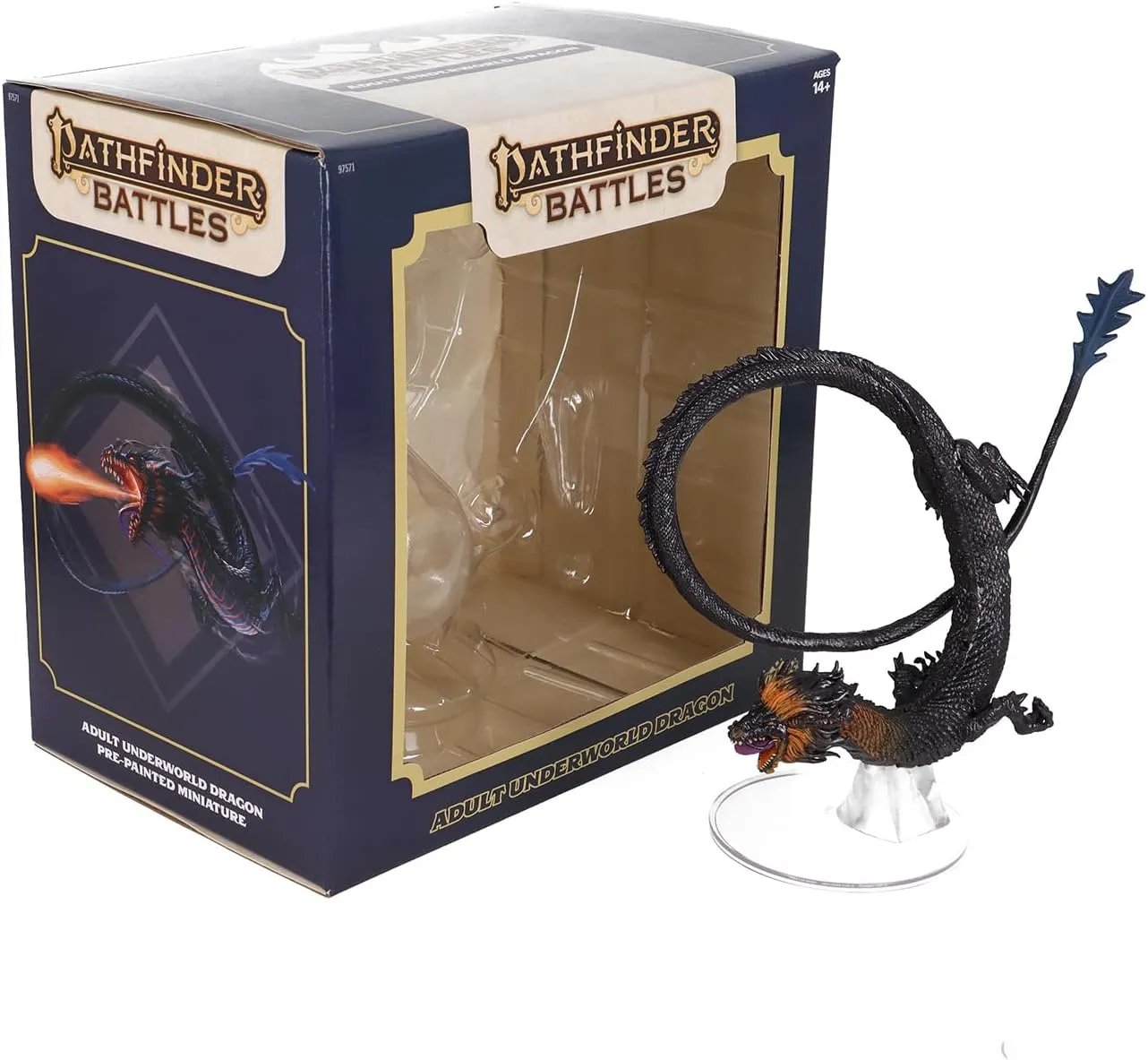 WizKids Pathfinder Battles: Adult Underworld Dragon Boxed Miniature