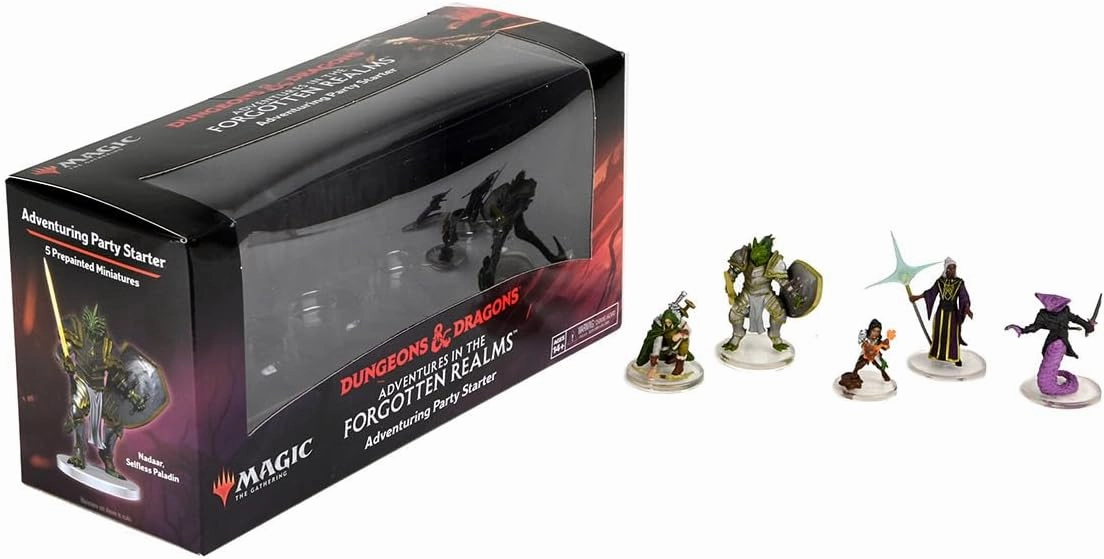 WizKids Magic: The Gathering Miniatures: Adventures in The Forgotten Realms - Adventuring Party Starter