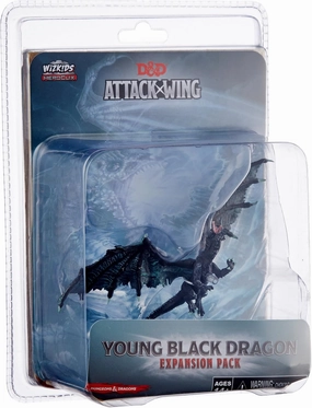 WizKids Wizards of The Coast D&D Attack Wing Wave Nine Black Dragon Expansion Pack Action Figure