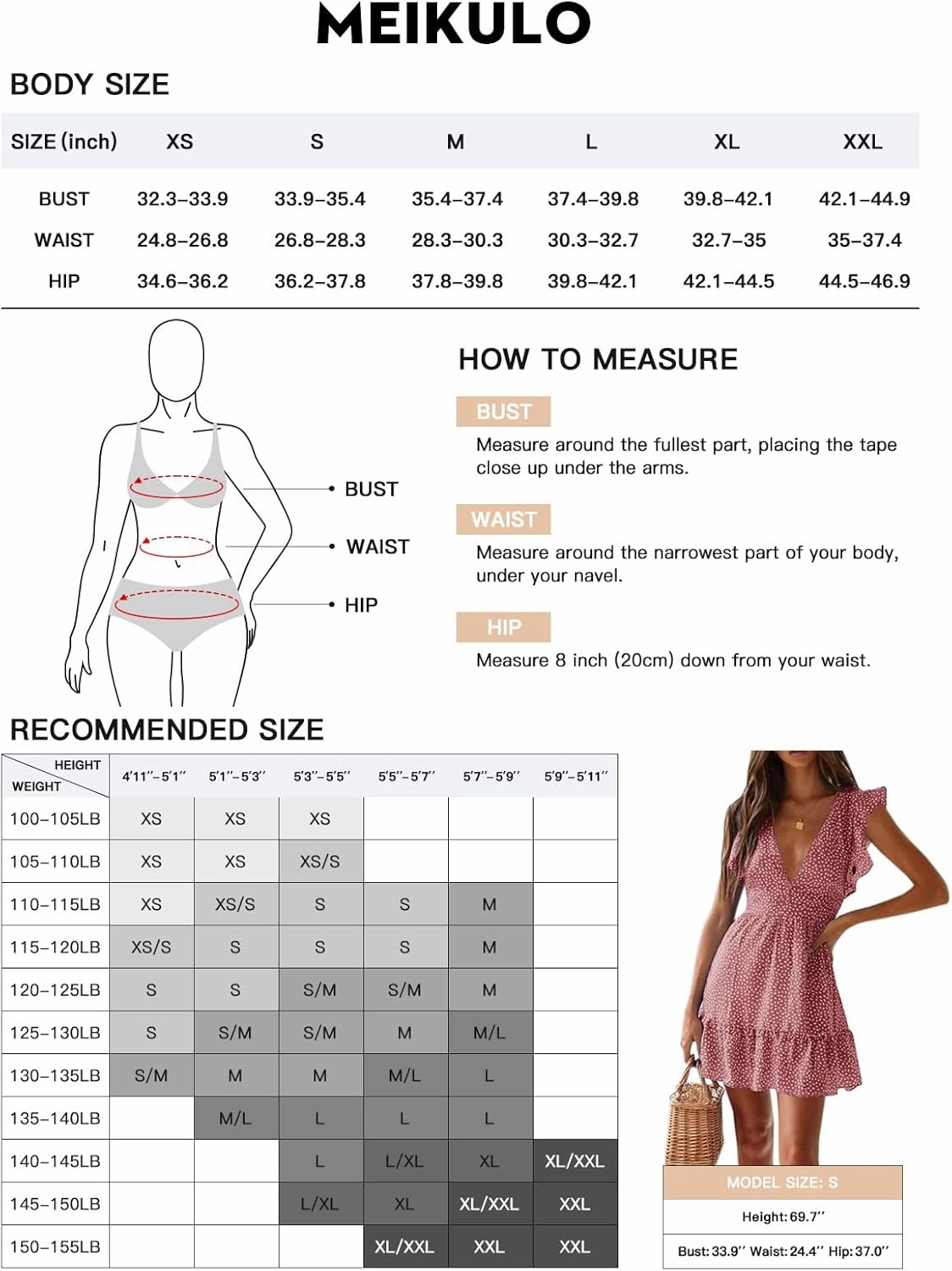 Women Floral Mini Dress Sexy V Neck Ruffle Flutter Sleeve Polka Dot Summer Dresses