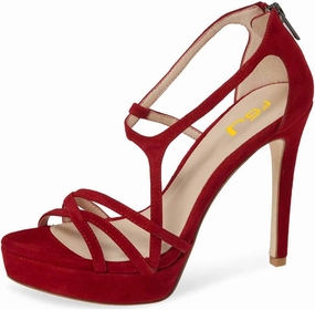 Women Strappy Open Toe Platform High Heels Caged Dress Sandals Cutout Party Stiletto Pumps Size 4-15 US