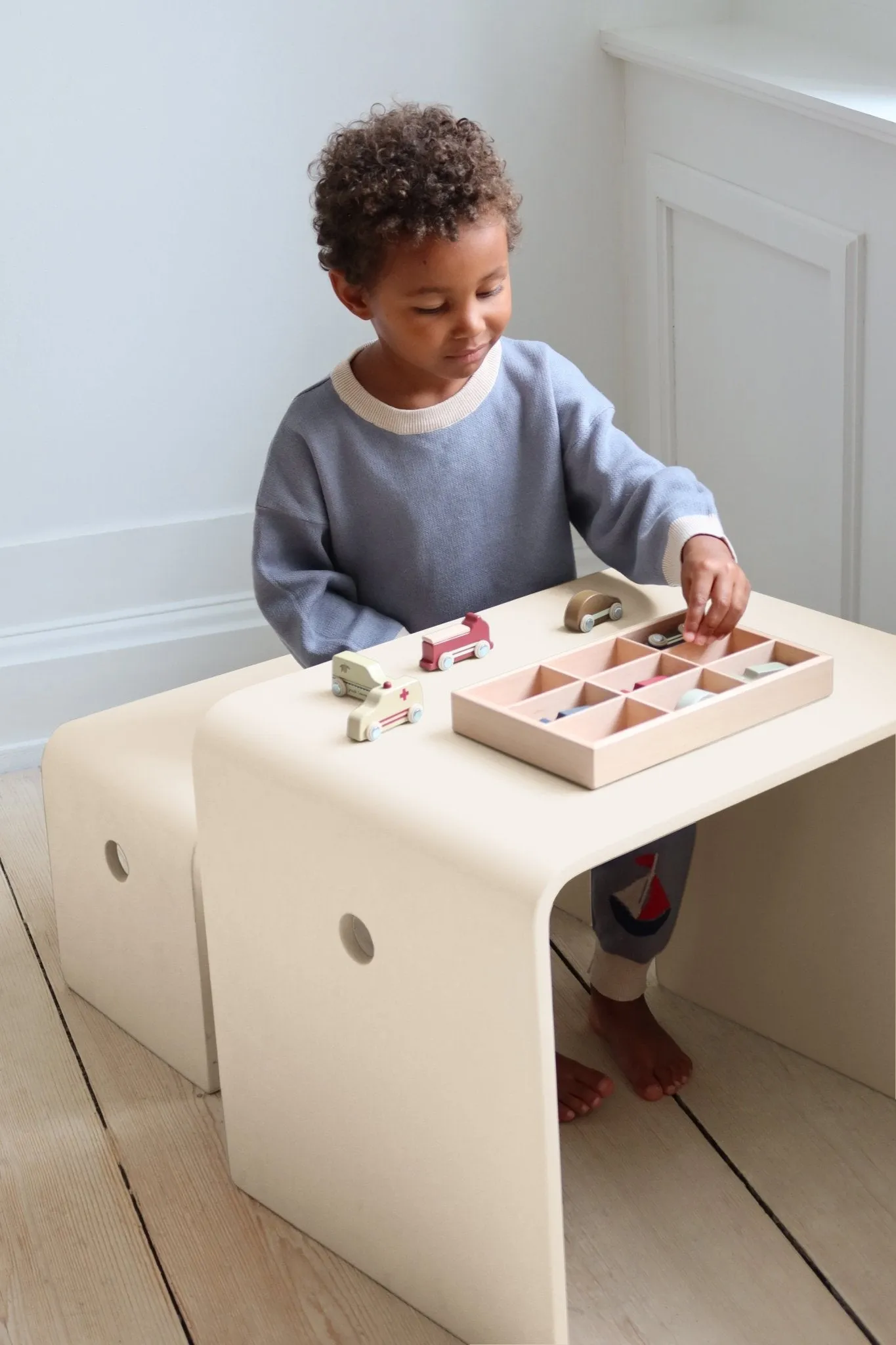 Wooden Mini Cars (9 Piece) by Konges Sløjd