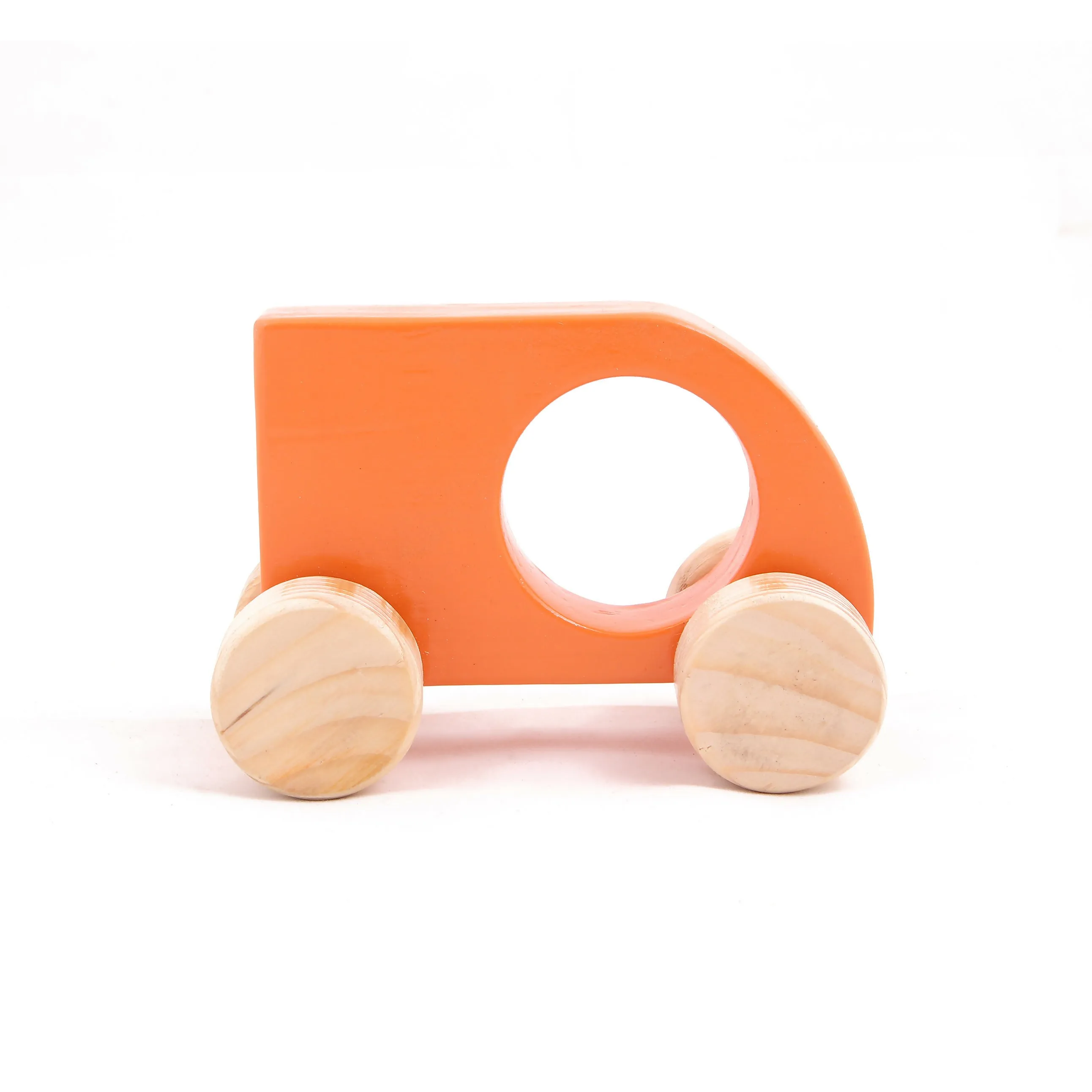 Wooden Push Toy Mini Sumo Car's set for Kids - Small Size(5 pcs)
