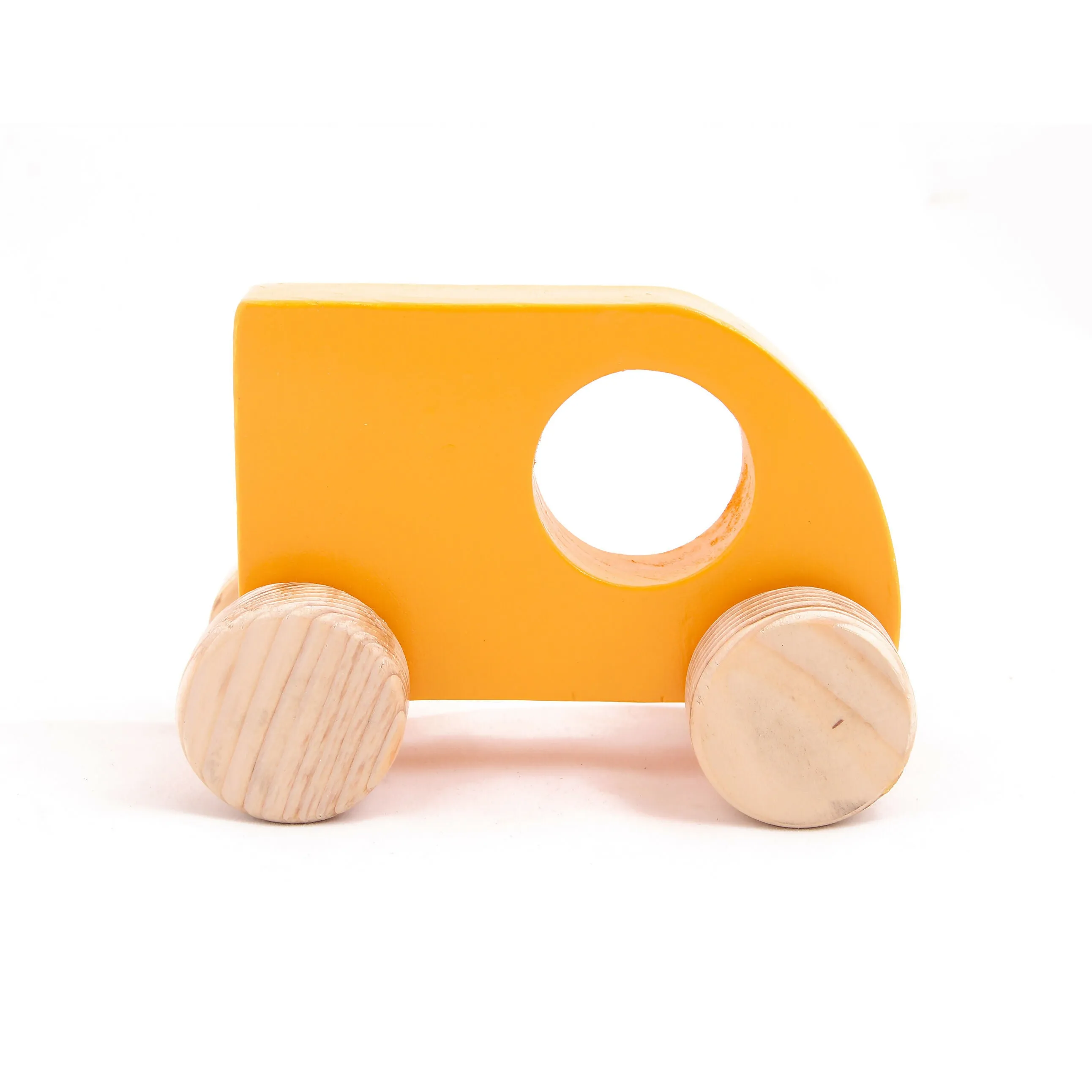 Wooden Push Toy Mini Sumo Car's set for Kids - Small Size(5 pcs)