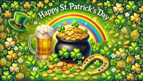 Wooden Puzzle Green Clover St. Patrick's Day Building Bricks Hard Challenging Exercise Intellegent Wall Decor Suitable for Teenager or Adult 500 PCS