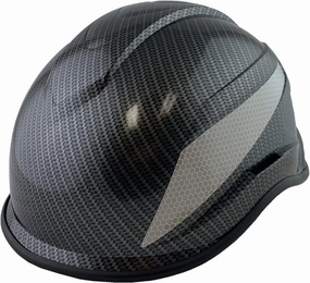 XR7 Ridgeline Modern OSHA Safety Helmet Kit with Ratchet Suspension, 4 Point Chin Strap, Protective Edge, and Tote Bag