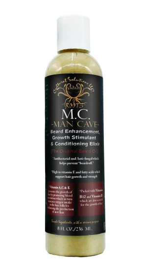 Yadain Man Cave Beard Oil Conditioner For Men | Beard Enhancement & Hydrating Conditioner Elixir For All Beard Types & Lengths, 8oz