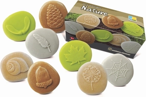 Yellow Door Let's Investigate – Nature, Set of 8 Stone Figures